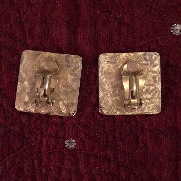 Anne Kline clip on earrings - Picture 2 of 2